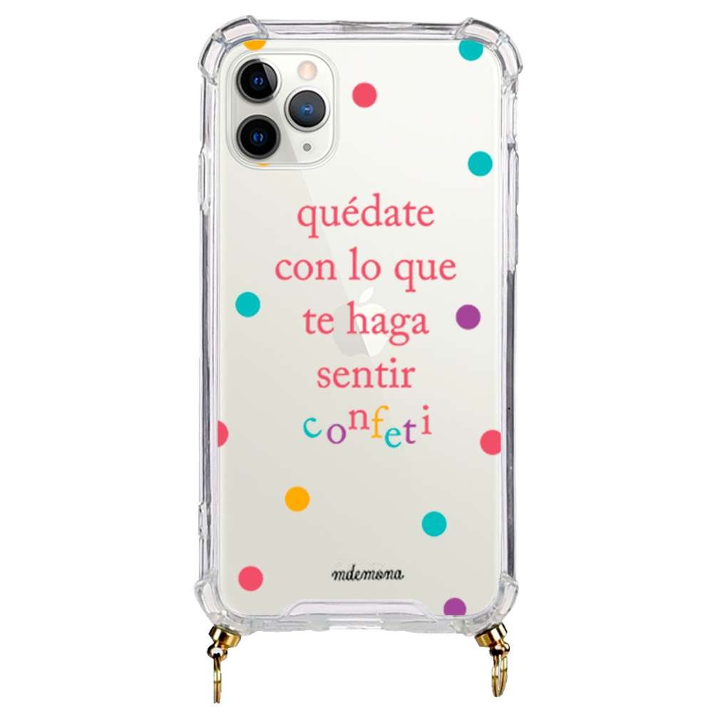 Funda Silicona Colgante M de Mona - Confeti