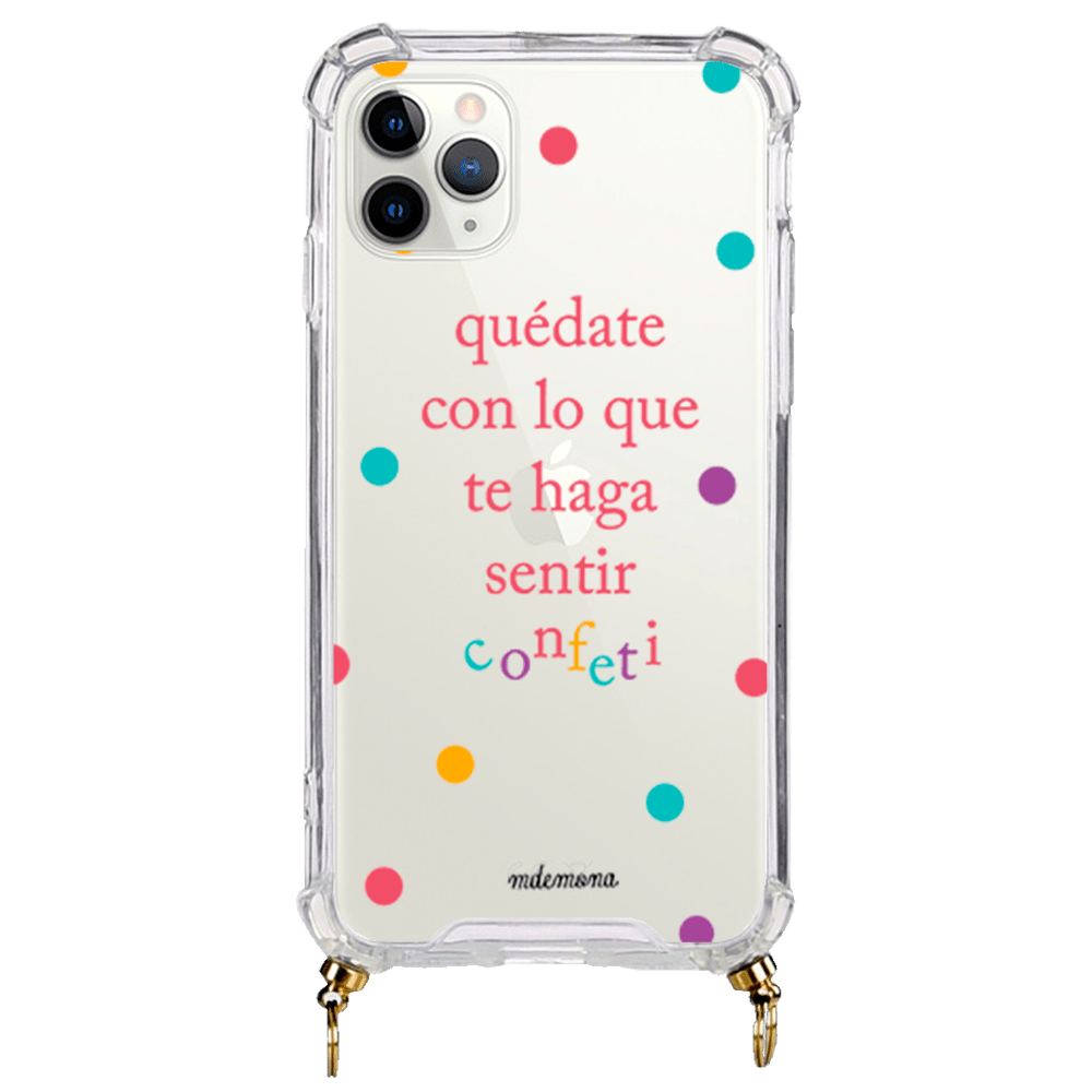 Funda Silicona Colgante M de Mona - Confeti