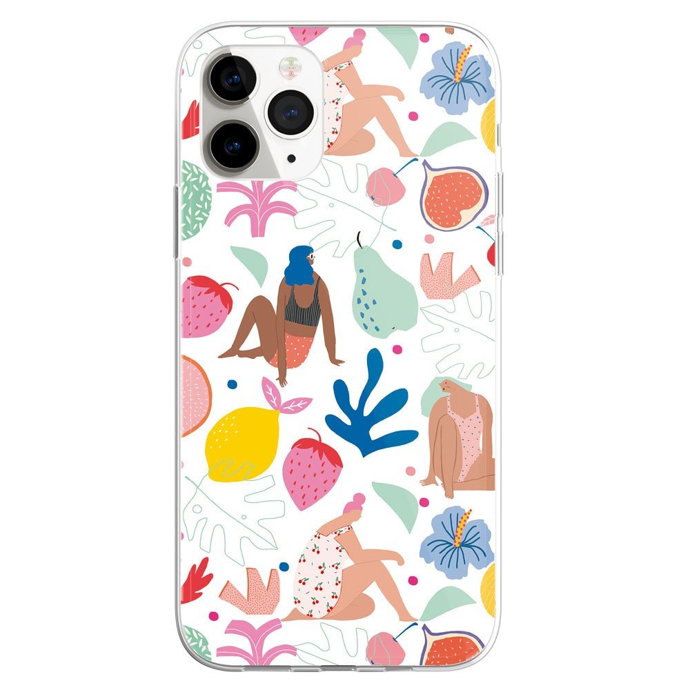 Funda Offset Collage - Mujeres Y Fruta